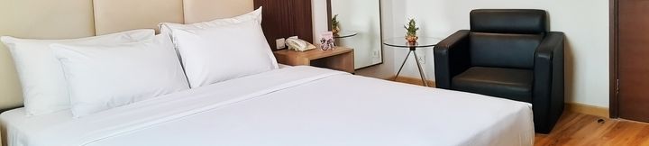 Kamar Tidur 4 Hotel Orchardz Bandara