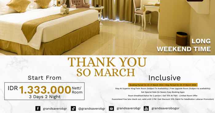 Bangunan Grand Savero Hotel Bogor