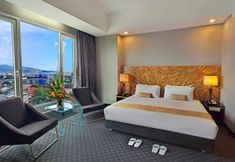Kamar Tidur 2 Sintesa Peninsula Hotel Manado