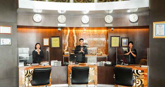 Lobby Grand Central Hotel Pekanbaru