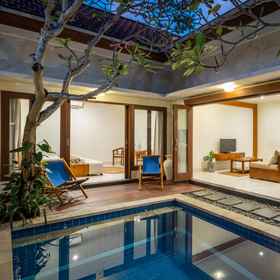 Lobby 1 Villa Tukad Alit, โรงแรม & ที่พัก Bocami Suites By Azure