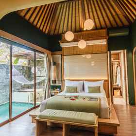 Bedroom 1 Ini Vie Villa Seminyak by Ini Vie Hospitality, Joni Restaurant Hotels