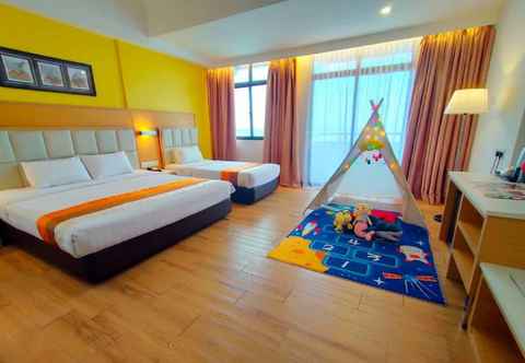 Bedroom Hotel Sentral Seaview Penang @ Beachfront