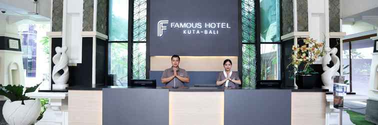 ล็อบบี้ Famous Hotel Kuta