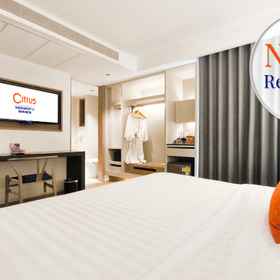 Bedroom 1 Citrus Sukhumvit 13 by Compass Hospitality, Ratchada sauna Hotels