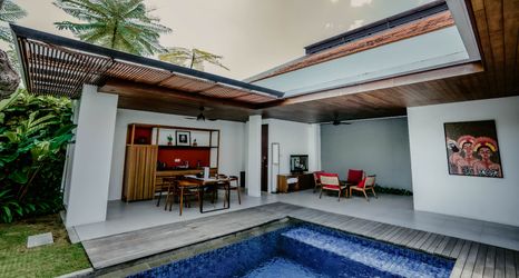 外部的 2 Abia Villa Legian
