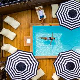 Swimming Pool 1 The Tint at Phuket town, Phuket Butterfly Garden and Insect World Hotels
