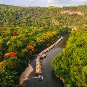 Exterior / Building 1 River Kwai Jungle Rafts, Hotel Si Mongkhon