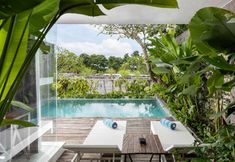 Swimming Pool 2 Hideaway Villas Bali Uluwatu by Kanaan Hospitality