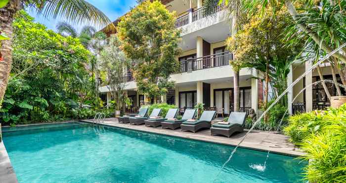 Swimming Pool Meruhdani Boutique Hotel Ubud