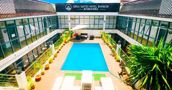 Swimming Pool Erus Suites Hotel Boracay