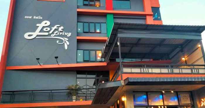 ภายนอกอาคาร Loft Living Hotel Khon Kaen