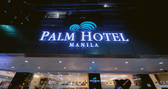 ภายนอกอาคาร Palm Hotel Manila