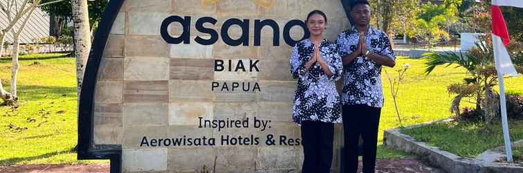 ล็อบบี้ Asana Biak Hotel Papua