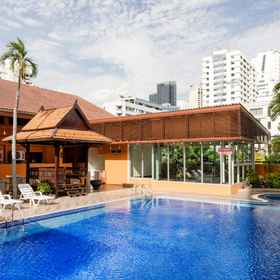 Swimming Pool 1 Teja Hotel, Bangkok Hotels