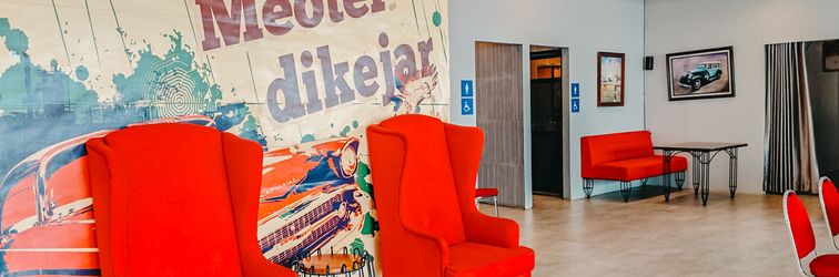 ロビー Meotel Purwokerto by Dafam