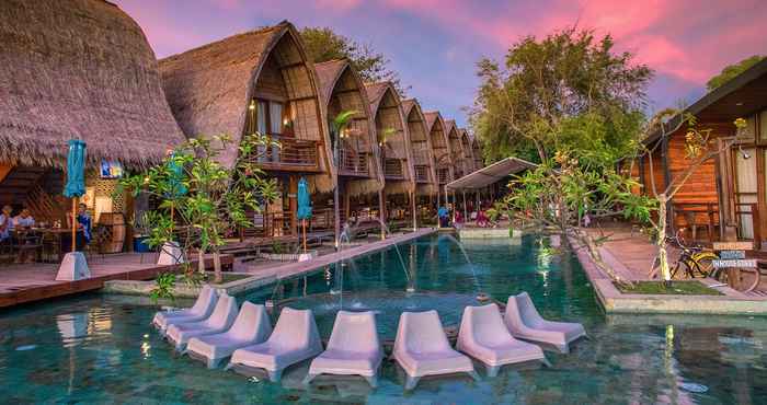 Bangunan Mola2 Resort Gili Air Lombok by DHM Resort