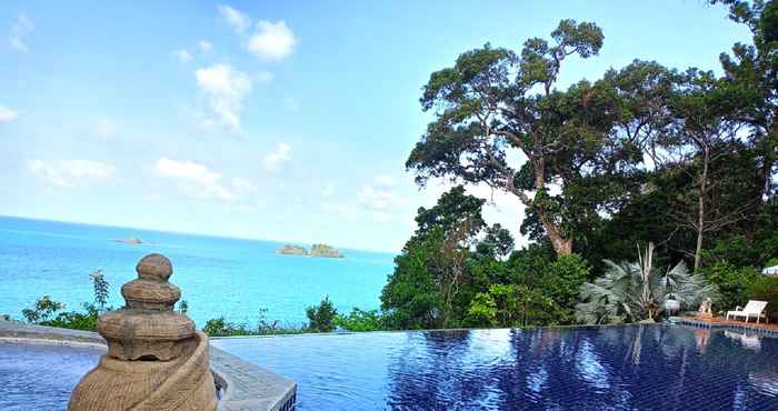 Kolam Renang Koh Chang Cliff Beach Resort