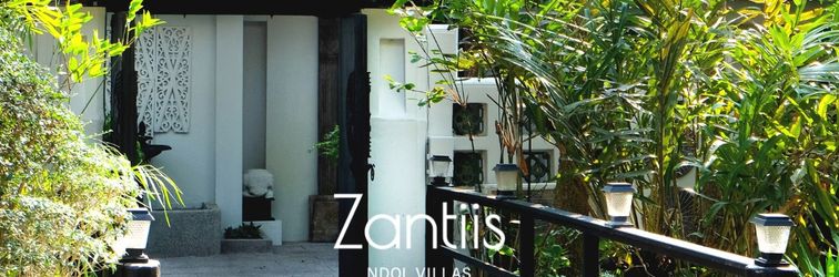 ロビー Zantiis Ndol Villas
