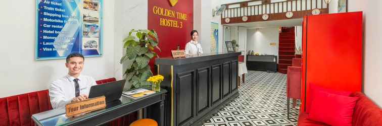 Lobi Golden Time Hostel 3