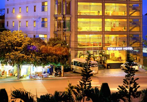 外部的 Kieu Anh Hotel