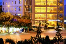 外部的 Kieu Anh Hotel