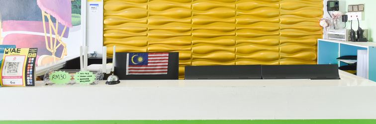 大堂 Hotel O G Home Hotel, Kota Bharu, Kelantan.