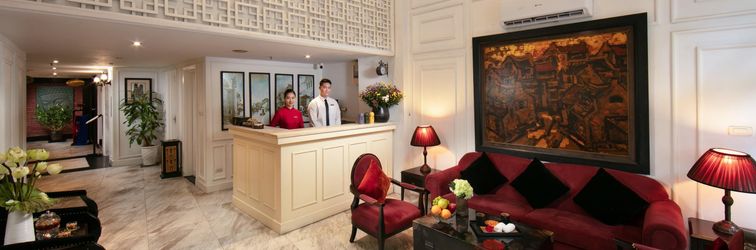 로비 Hanoi Boutique Hotel & Spa