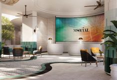 Lobby 2 M Social Hotel Phuket