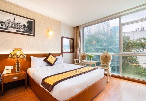 臥室 Golden Star Hotel (Near Opera House)