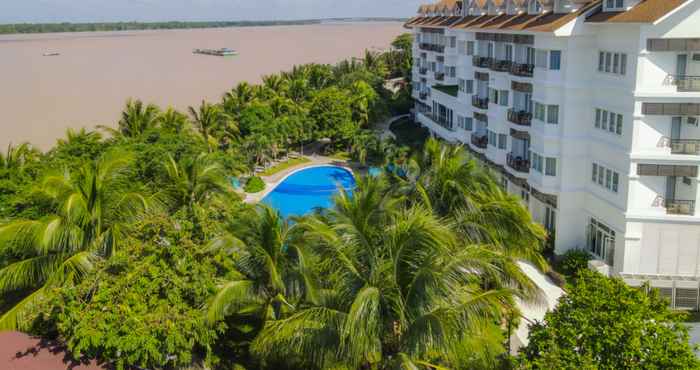 ภายนอกอาคาร Ben Tre Riverside Resort 