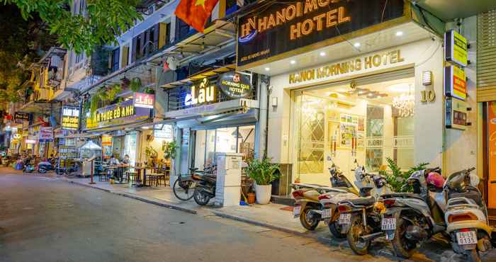ภายนอกอาคาร Hanoi Morning Hotel