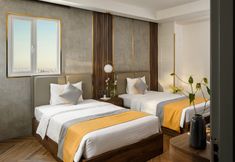 침실 7 Acnos Hotel