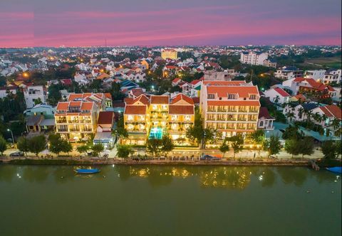 外部的 L'Heritage Riverside Hoi An