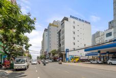 外部的 Ha Noi Blue Hotel Danang