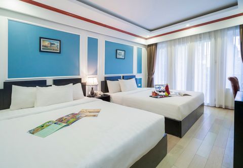 寝室 Hanoi Paradise & Travel Hotel