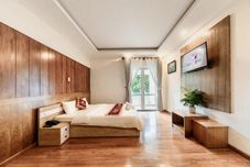 寝室 Du Thuyen Villa Hotel