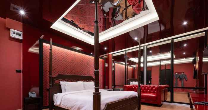 Kamar Tidur G Boutique Silom Hotel