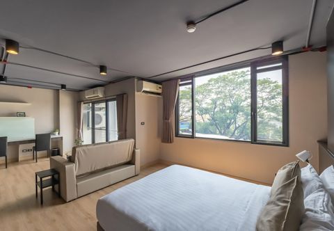 침실 Big Tree Residence Suvarnabhumi