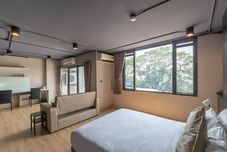 침실 Big Tree Residence Suvarnabhumi