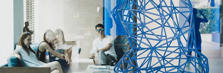 ロビー Blue Rabbit Hotel