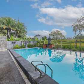 Swimming Pool 1 Uma Sari Ubud, The River Café at Maya Ubud 호텔