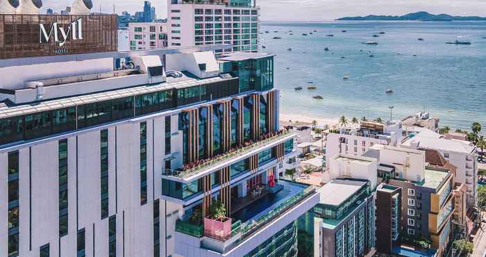 ภายนอกอาคาร Mytt Hotel Pattaya