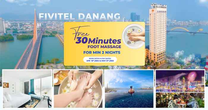 สระว่ายน้ำ Fivitel Danang Hotel