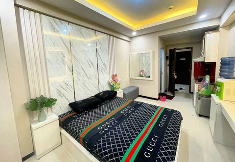 침실 The Suite Metro Apartemen ( King Property )