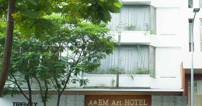 Luar Bangunan A&Em Art Hotel