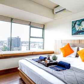 Bedroom1The Cabin Apartment Unit 10A01，Deresan Motor飯店