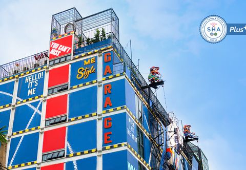 ภายนอกอาคาร MeStyle Garage Hotel