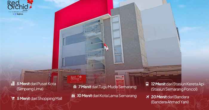 Exterior Red Orchid Simpang Lima by Sajiwa