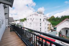 外部的 Cherry House Dalat